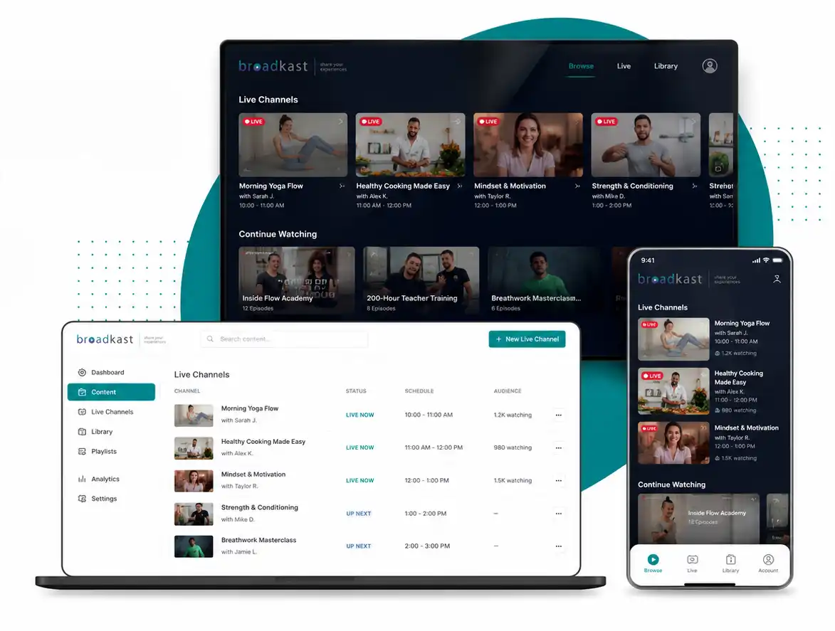 broadkast platform